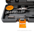 Hardware tool set 26pc household manual electrician toolbox